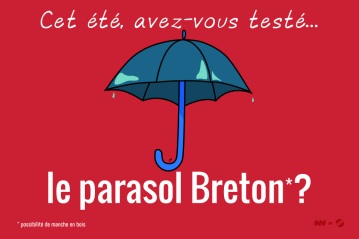 Le stuff breton : le parasol